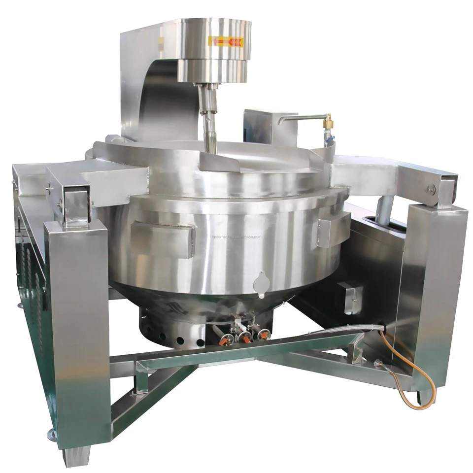 Gas Heating Automatic Planetary Cooking Mixer